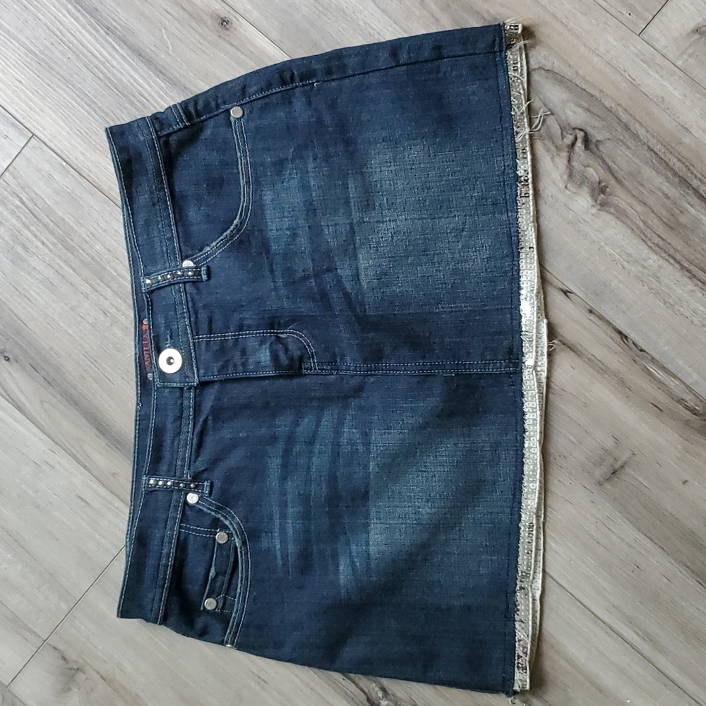 Vanilla Jeans Mini Jean Skirt size 11